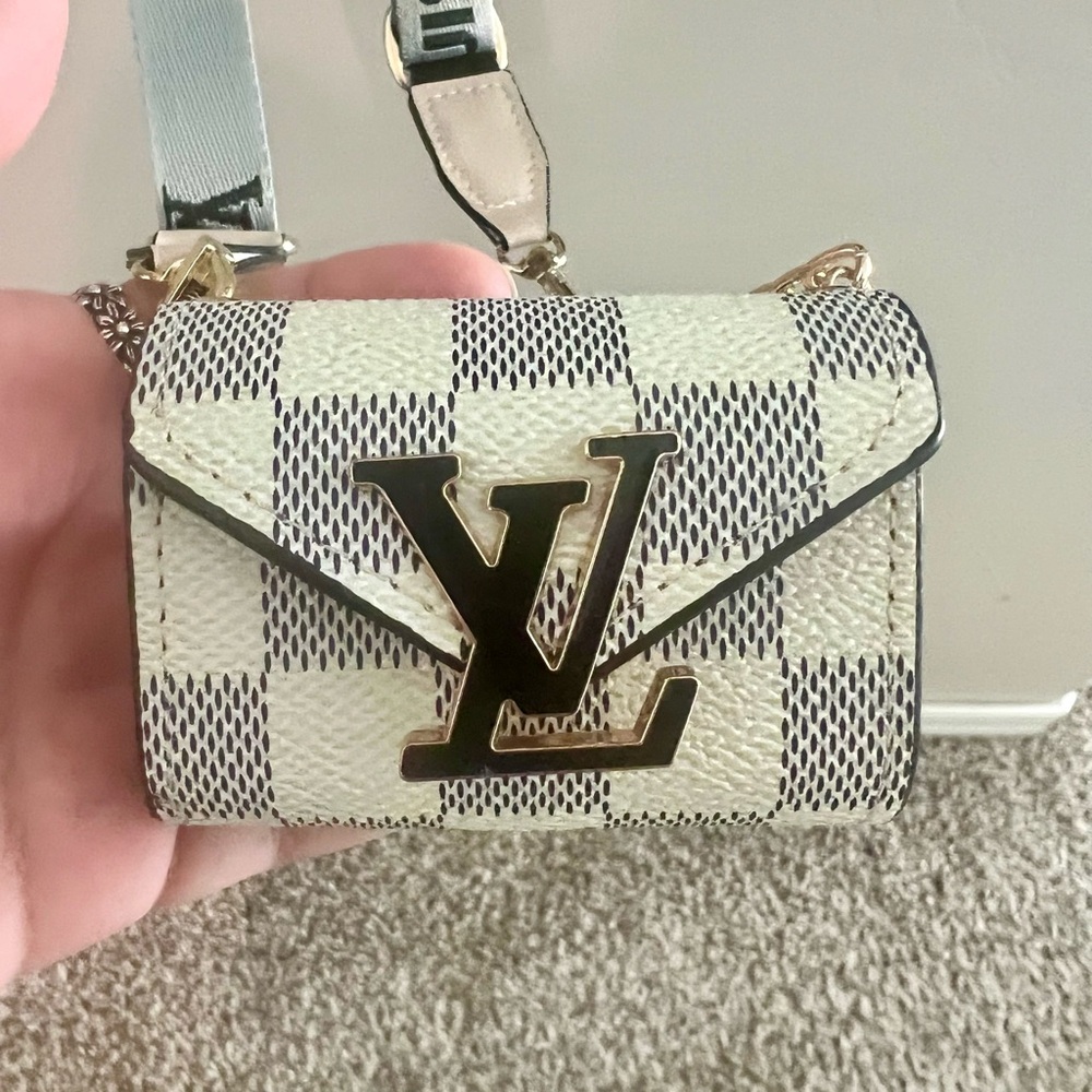 LV AirPods Case w/ Strap - Brand New, Rare & Stylish!